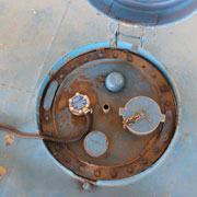 Fuel Level Sensor In Kerosene Tanker