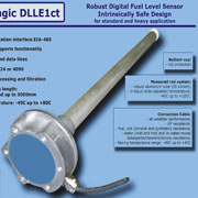 GuardMagic DFLE1ct: Fuel Level Sensor For Road Fuel Tanker Application